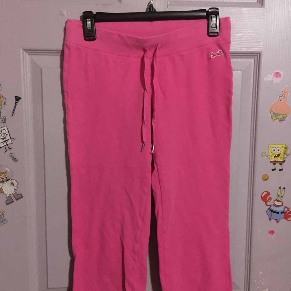 Le Tigre Pink Drawstring Sweatpants Size Small